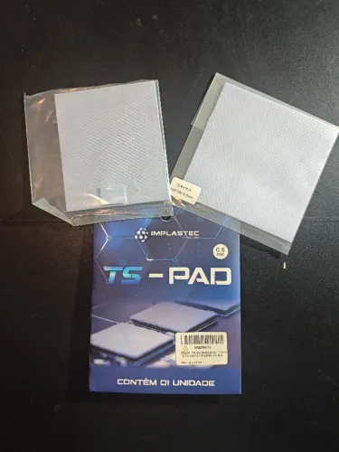 Thermal Pad Implastec TS-Pad - 2 Unidades 10x10cm