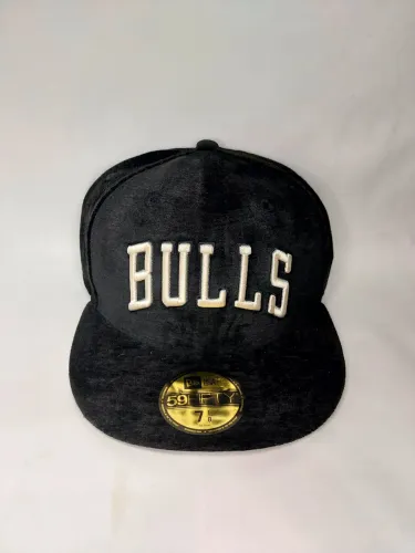 Boné Chicago Bulls preto - New era - 59fifty - Basquetebol - 7 1/8