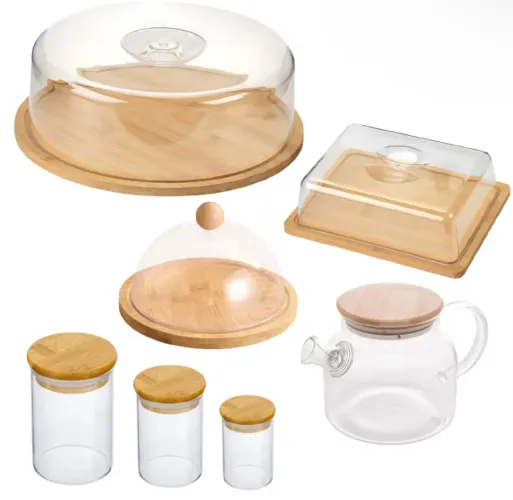 Kit mesa posta bambu