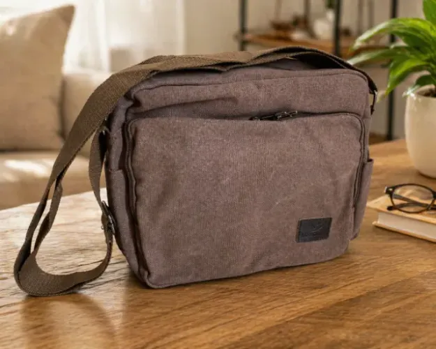 Bolsa de Lona Unissex LONGWEI Estilo Casual, Prática e Resistente