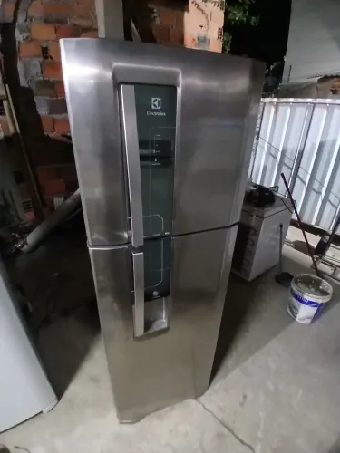 Geladeira inox
