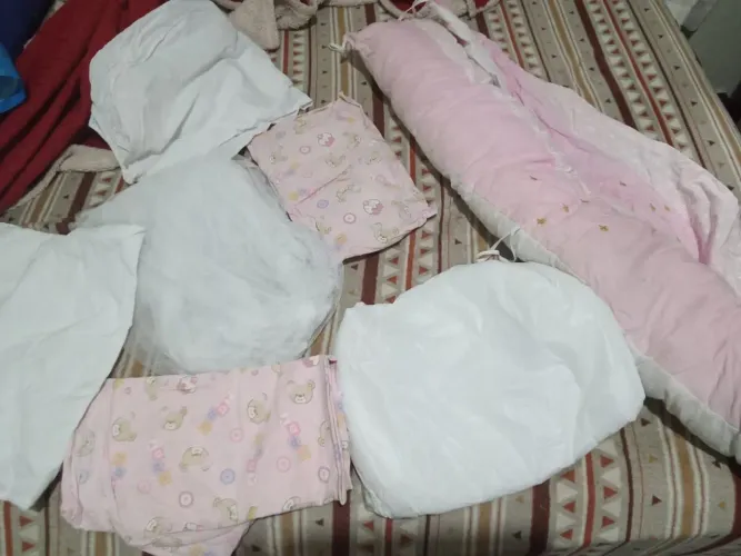 Kit berço ursa princesa completo