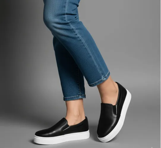 Tênis Slip On Santa Lolla Feminino - Preto | Tam. 38