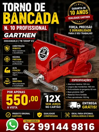 MORSA TORNO DE BANCADA
