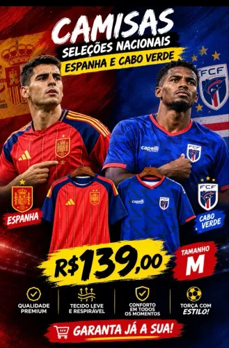 Camisa Cabo Verde 2026