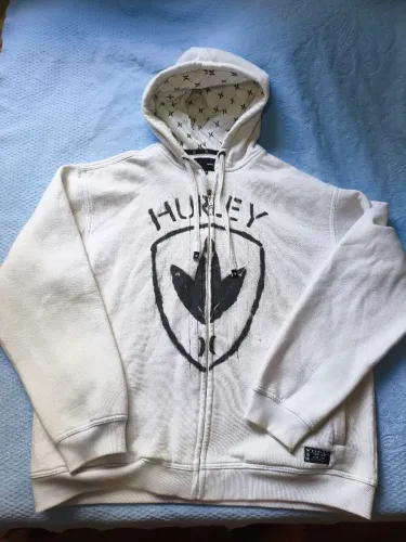 Casaco branco Hurley original