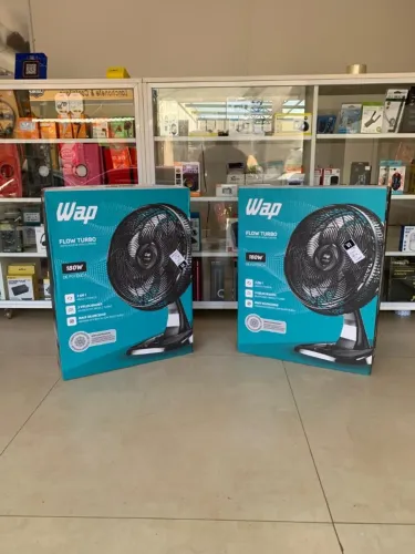 VENTILADOR DE MESA E PAREDE WAP