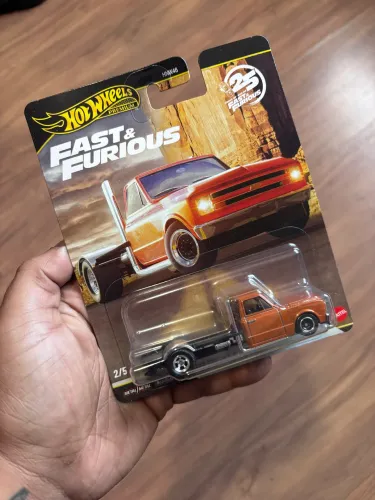 Hot Wheels Premium - Chevy Custom Personnalisé C-10 1967 Fast & Furious