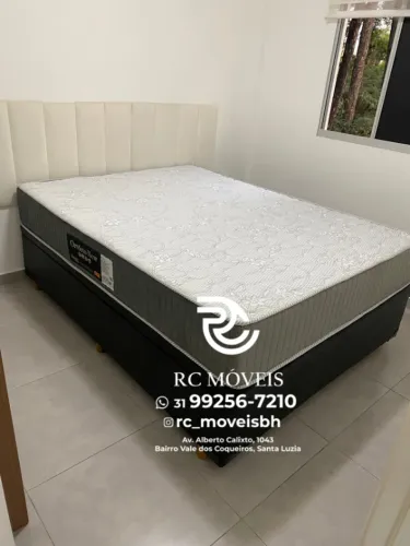Colchão Orvieto Molas Ensacadas Premium Casal 1.38x1.88 - Conforto e Sustentação