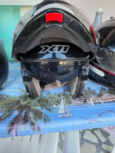> Capacete Modular X11 Tunner com Viseira Solar ? Seminovo