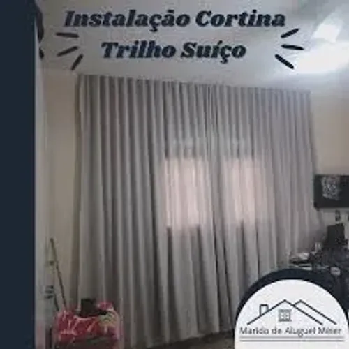 INSTALAÇÃO DE CORTINA EM GERAL