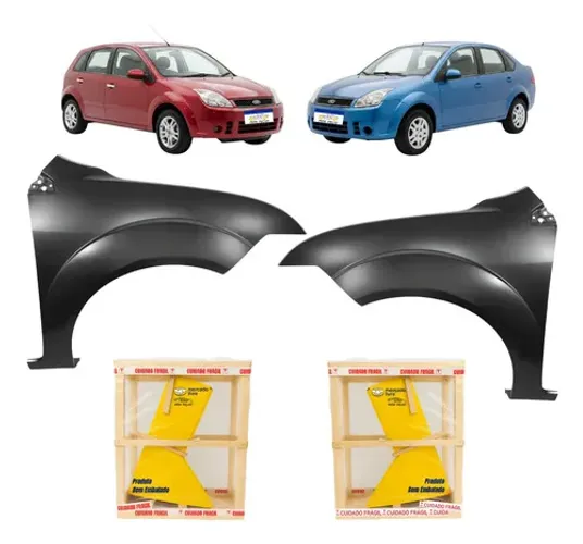 Par Paralama Ford Fiesta Trend 2006 2007 2008 A 2010