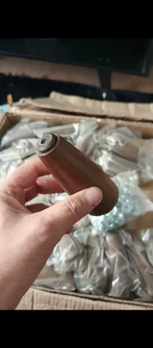 Pés de sofá 10cm marrom 