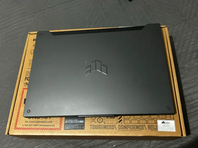 Notebook TUF Gaming F15 i7 12th + rtx3050 + 24gm ram + 1tb ssd
