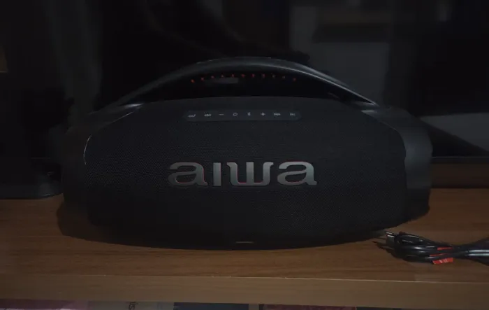 Caixa som Aiwa Boombox