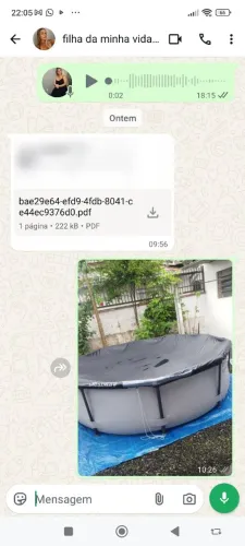 piscina de 5 ml litros completa