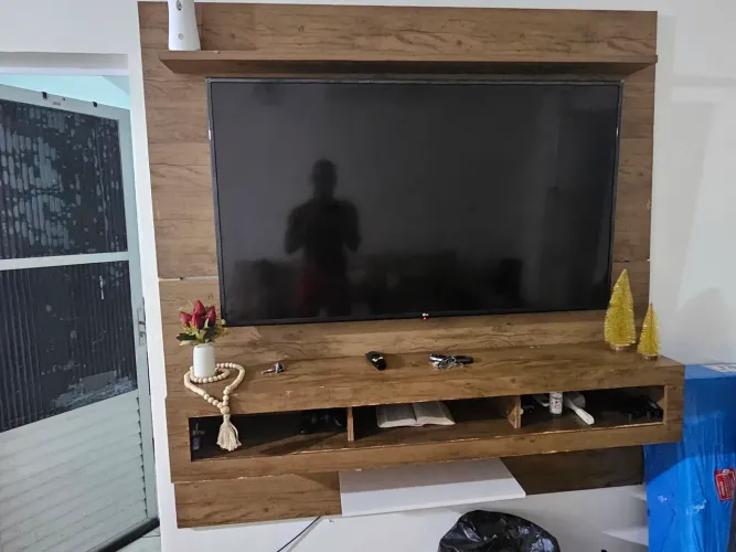 Rack com painel