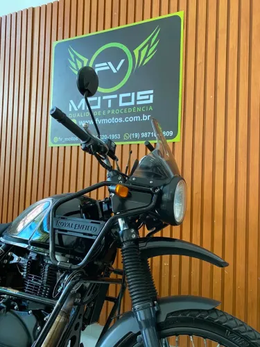 ROYAL ENFIELD HIMALAYAN 411 EFI PRETA 2023 - IMPECÁVEL