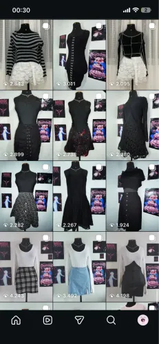 Roupas no preço de bazar