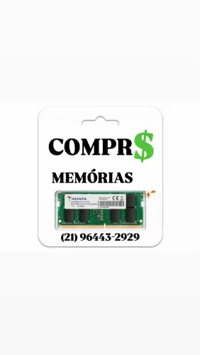 MEMÓRIAs Notebooks e Desktops 
