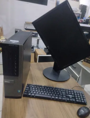 PC Dell i5 8GB SSD 240GB Completo Monitor Natal