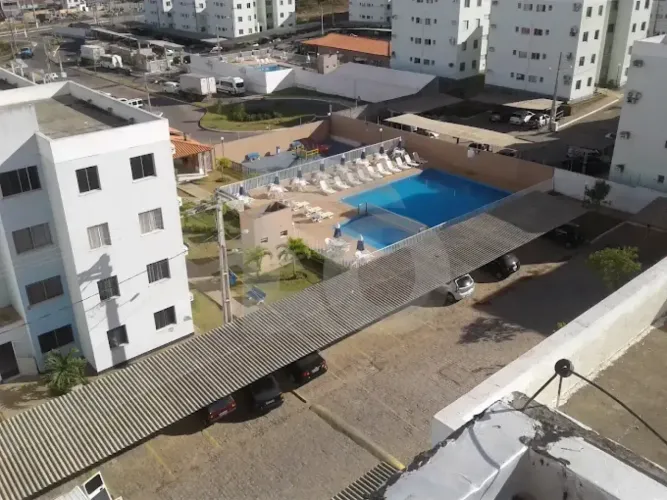 Apartamento no Condomínio Mais Viver Atlântico com 2 Quartos, Garagem e Lazer