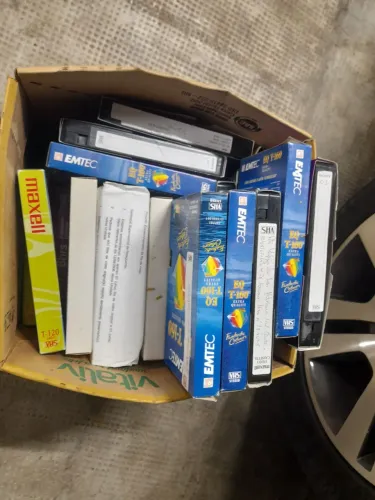 100 fitas vhs
