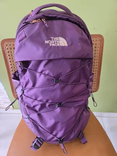 Mochila the north face original roxa edição limitada borealis deluxe