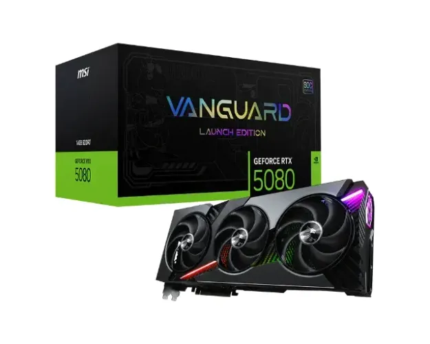  MSI RTX 5080 16G VANGUARD SOC LAUNCH EDITION - nota e garantia até fev/28