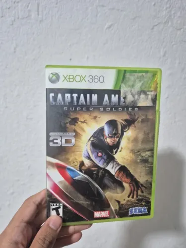 captain america xbox 360 original jogo do capitão america xbox 360