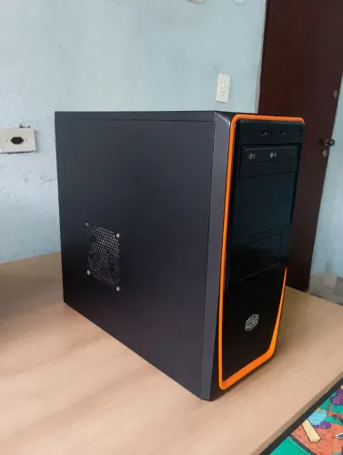 Gabinete cooler master elite 311 Black/Orange