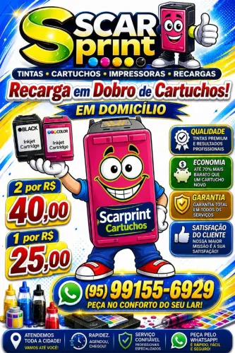 Promoção em dobro em domicílio sem taxa de deslocamento 