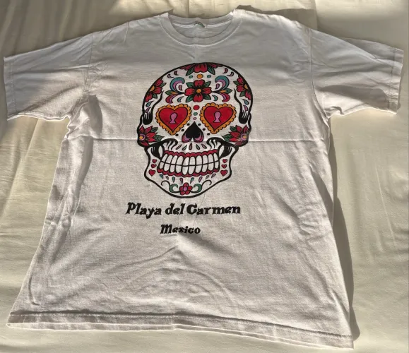 Camiseta Playa del Carmen L México (leve mancha)