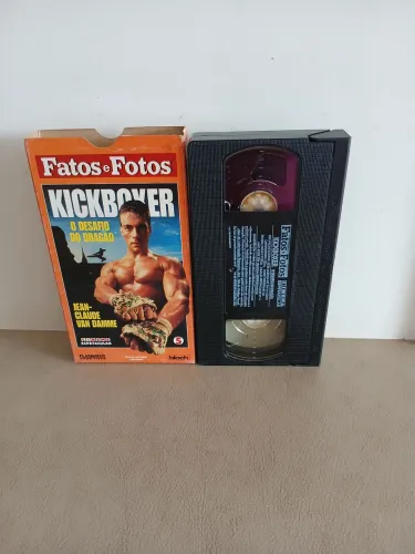 VHS Kickboxer O Desafio do Dragão - Van Damme