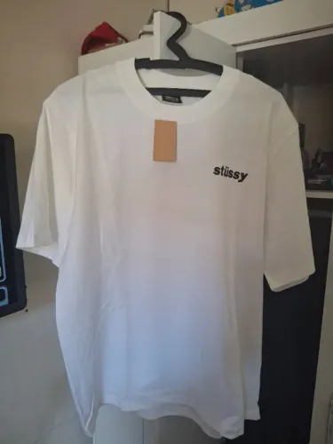 Camisa Oversize Stussy Branca