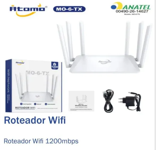 Roteador ,com seis antena 130