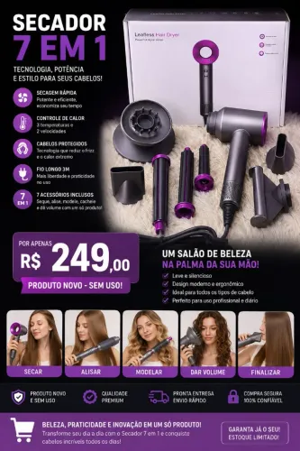 Secador de cabelo