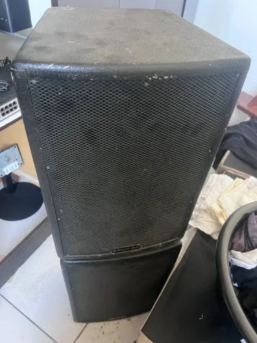 Caixas de Som Profissional + Amplificador Multiuso PRH 420.