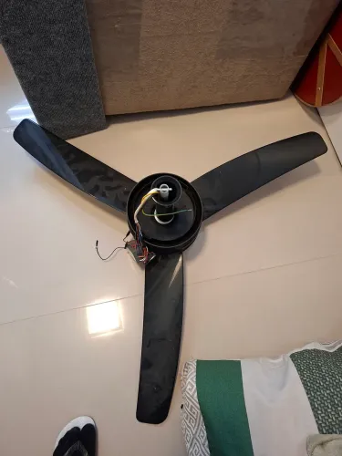 ventilador de teto com controle