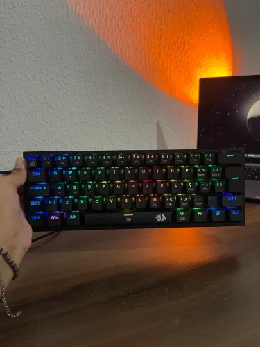Teclado Mecânico Redragon 60% Black | Envio OLX Pay | Aceito Cartão