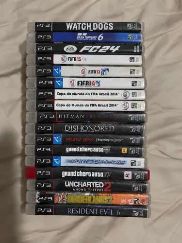Jogos Originais PS3, Xbox One e Nintendo DS - Mídia Física