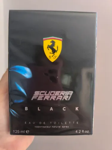 Perfume Ferrari Black ORIGINAL 125ml somente R$199,00