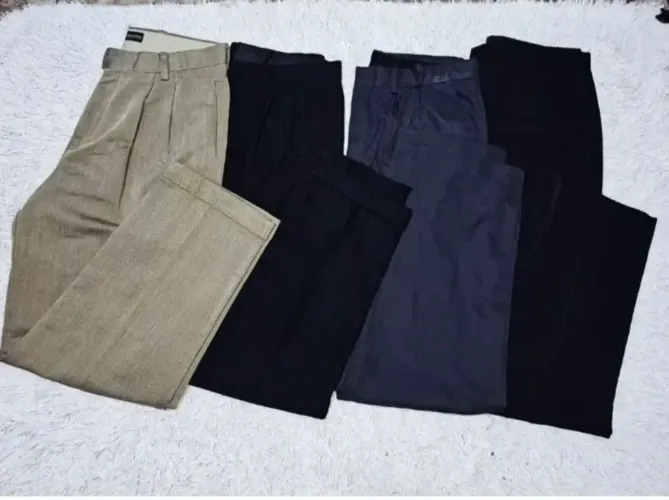 kit 4 calças sociais masculinas 42