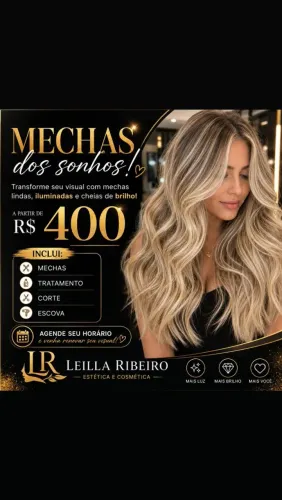 Mechas botox e mega hair