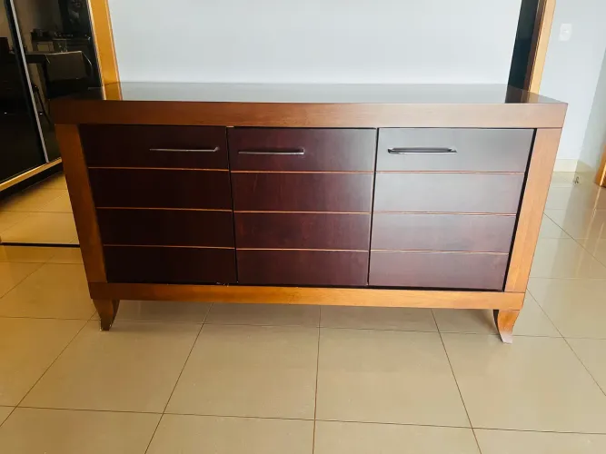 Rack madeira maciça JRoberto móveis 