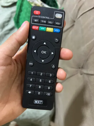 Controle original para tv box MXT compatível com modelos como MXQ, MX9 e V88,.