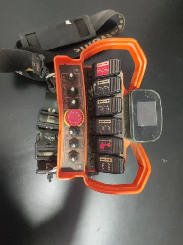 Controle via rádio para munck ou guindaste 