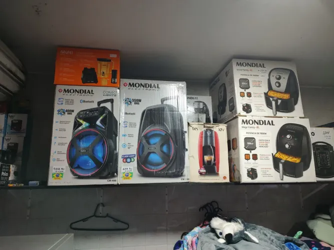 Caixa de som mondial CONECT POWER 550 WHATS