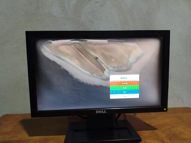Monitor Dell E1609Wc 15,6" LCD - Funcionando