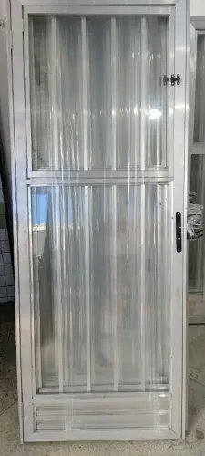 Porta Palito de Alumínio Natural 210x80 cm
